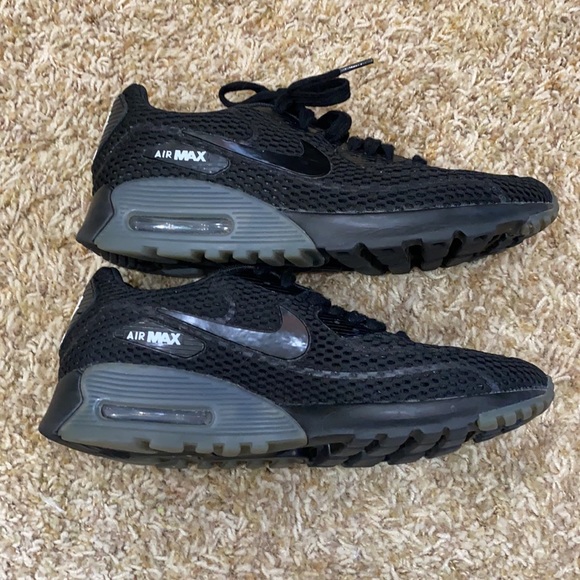 NIKE AIR MAX 90 ultra BREATHE 8.5 BLACK - Picture 2 of 12